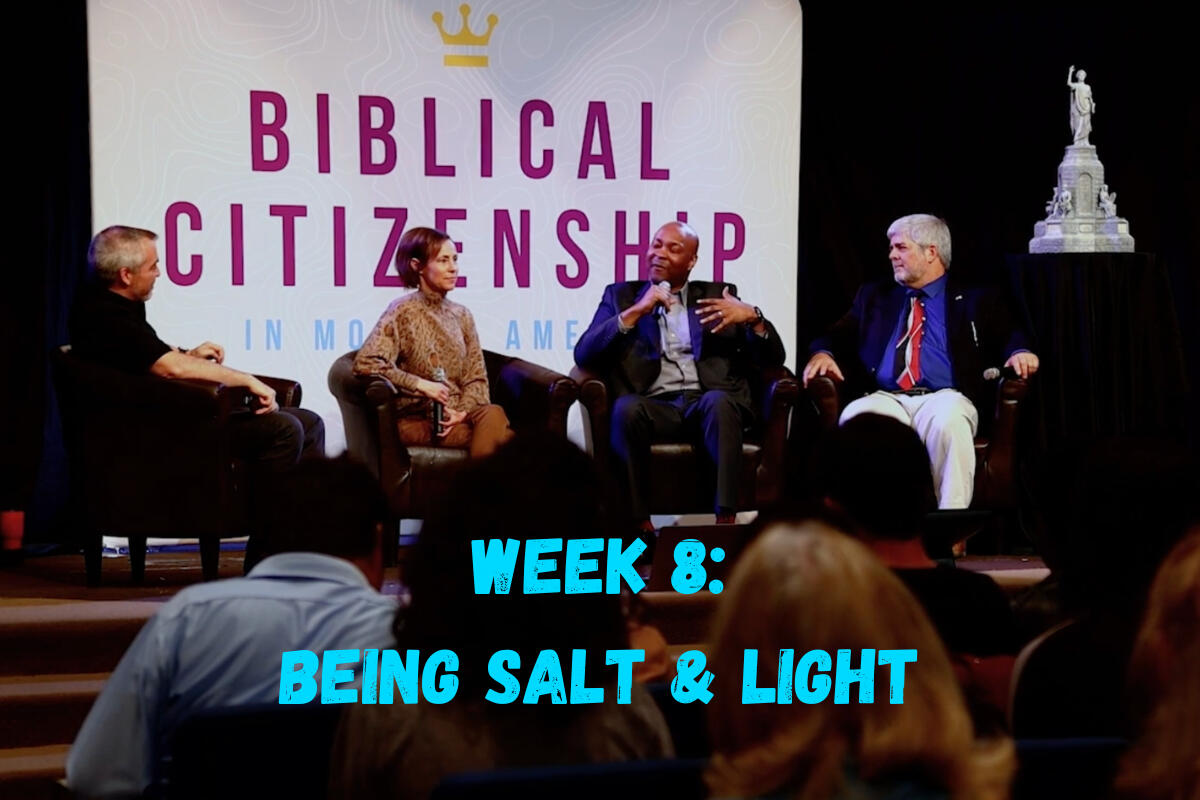 Week 8: Being Salt & Light
